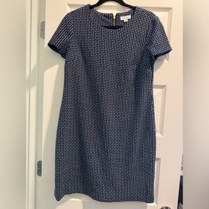 Calvin Klein Navy/White Dress